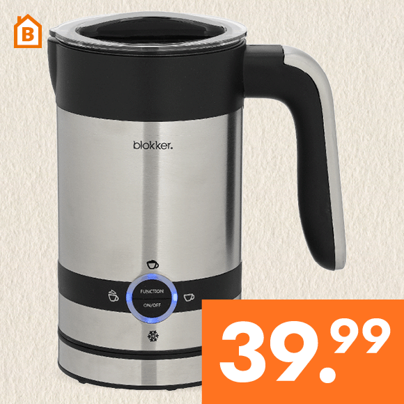 Melkopschuimer voor 39.99
