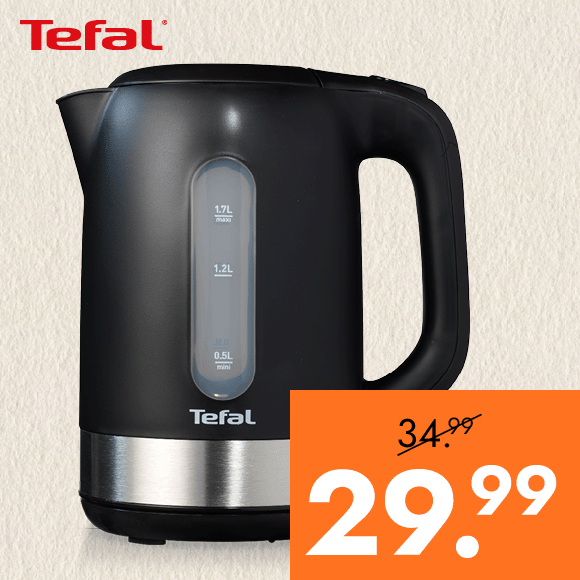 Waterkoker voor 29.99