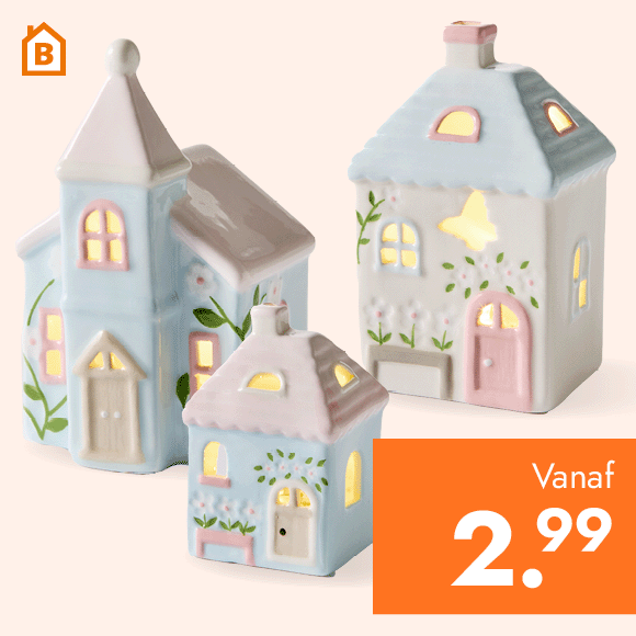 LED huisjes vanaf 2.99