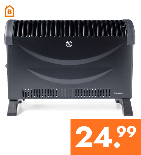 Convectorkachel voor 24.99
