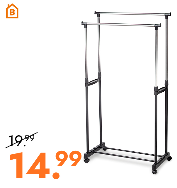 Kledingrek voor 14.99