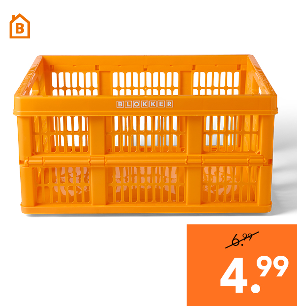 Vouwkrat voor 4.99