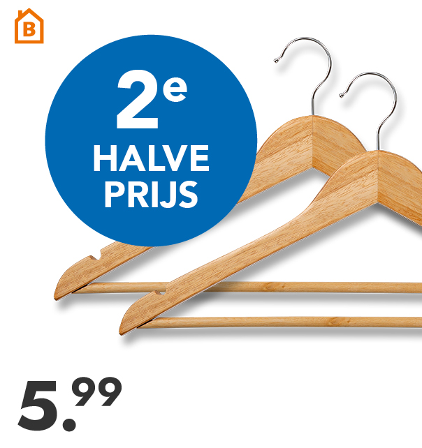 2e halve prijs