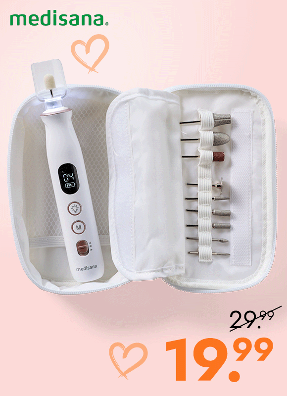 Manicure-pedicure set voor 19.99