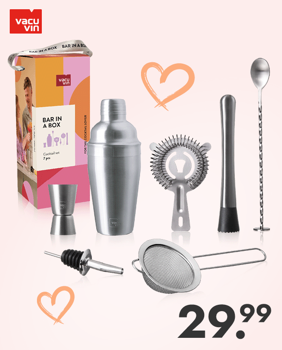 Cocktailset voor 29.99