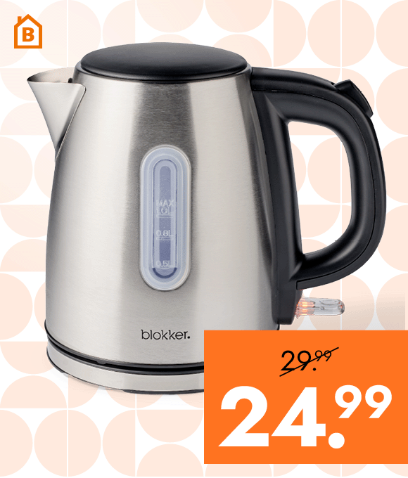 Waterkoker voor 24.99