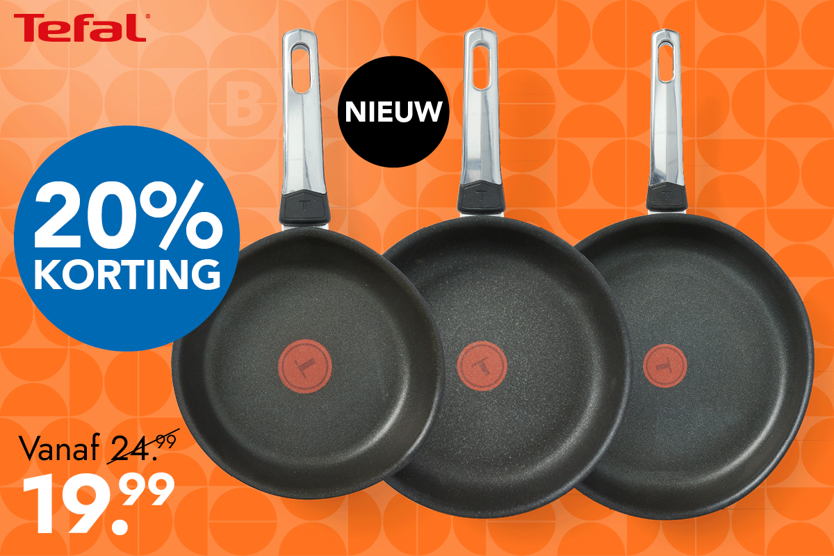 Koekenpannen Expertise+ vanaf 19.99