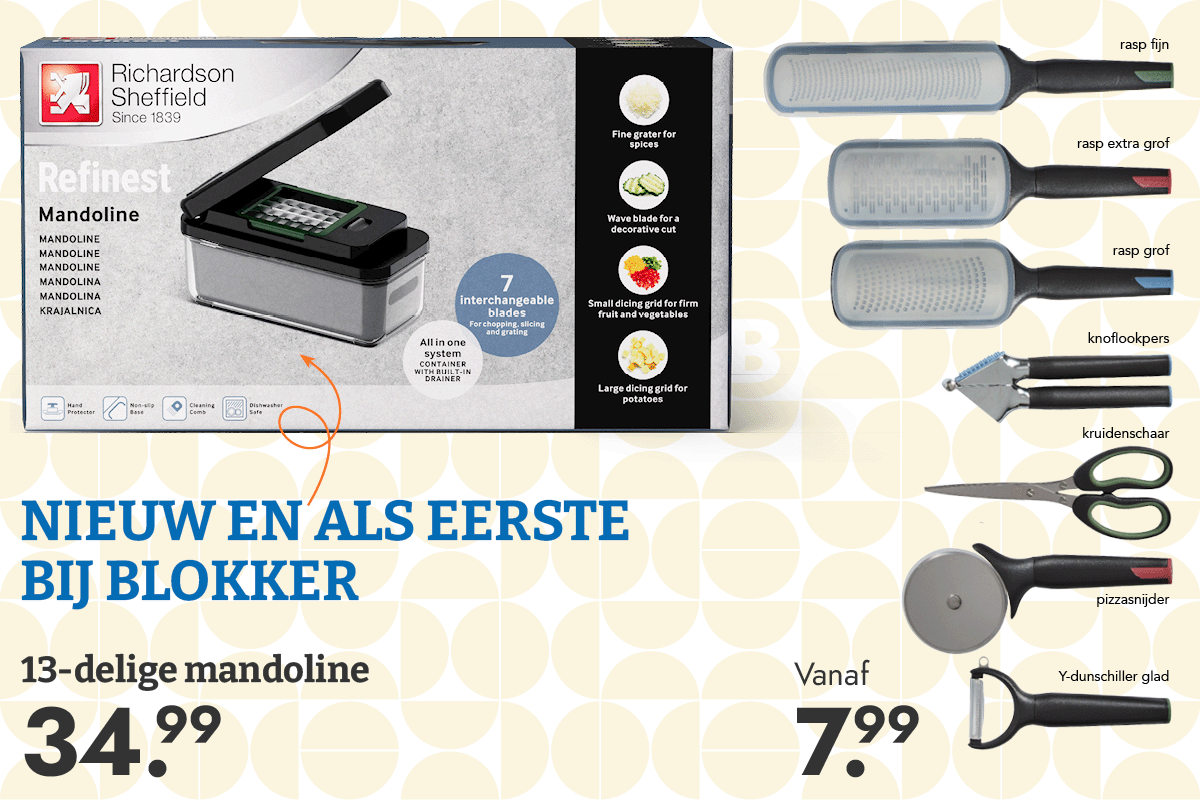 Keukenhulpjes vanaf 7.99