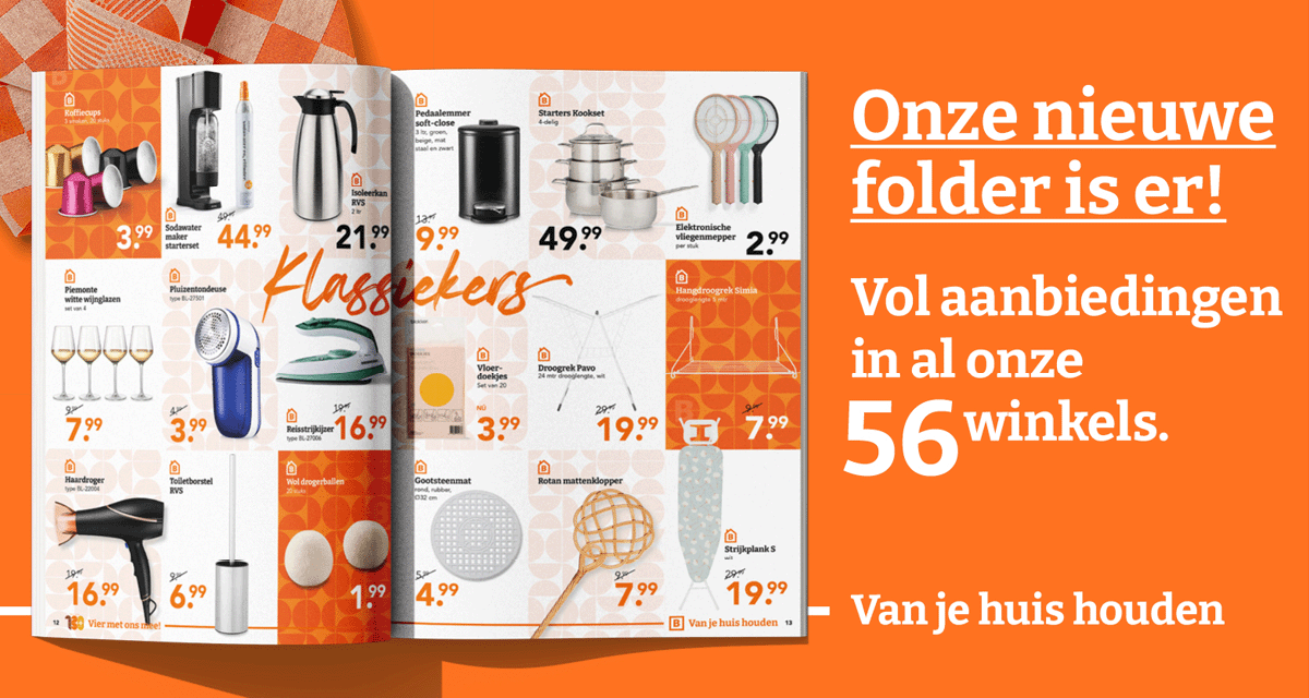 Bekijk de Blokker folder