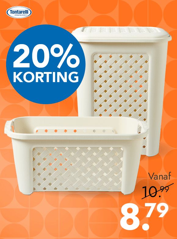 Wasbox of wasmand Arianna voor 8.79