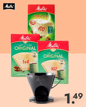 Koffiefilterhouder of aromafilter voor 1.49