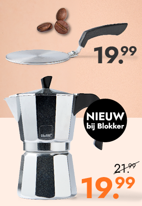 Ibili Espressomaker of inductieplaatje voor 19.99