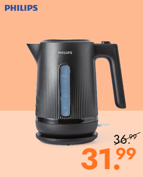 Waterkoker breakfast collectie voor 31.99