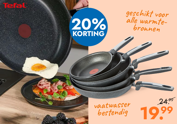 Koeken- of wokpannen Expertise+ vanaf 19.99