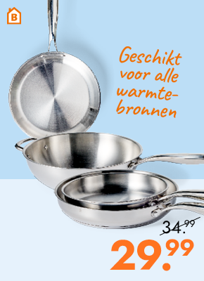 RVS pannen voor 29.99