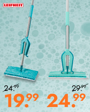 Vloerwisser Picobello S en M voor 19.99 en 24.99