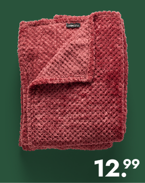 XXL fleece plaid voor 12.99
