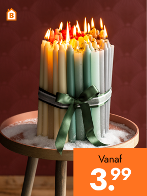 Dinerkaarsen vanaf 3.99